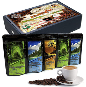 
                  
                    Geschenk Set - Länder Kaffee aus aller Welt - Kaffee im Geschenkkarton
                  
                