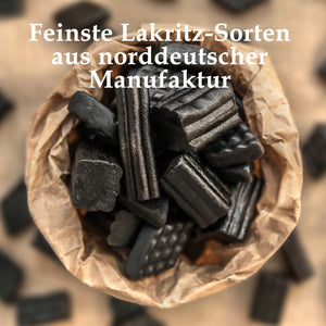 
                  
                    Lakritz Geschenk-Set | 10x 40g leckere Sorten aus norddeutscher Edel-Manufaktur in Geschenkbox
                  
                