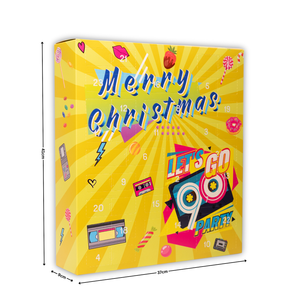 
                  
                    90er Süßigkeiten Adventskalender 2025 | 24x Retro Candy der neunziger Jahre
                  
                