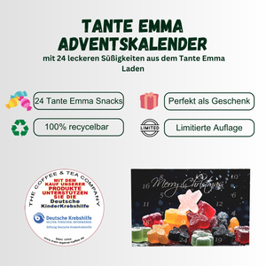 
                  
                    Tante Emmas Adventskalender - 24 leckere Süßigkeiten aus der Kindheit
                  
                