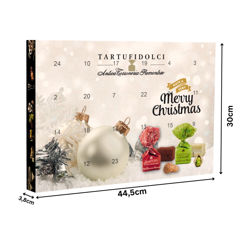 
                  
                    Tartufi Trüffelpralinen Adventskalender 2025 – handgemachte italienische Trüffelpralinen aus dem Piemont
                  
                