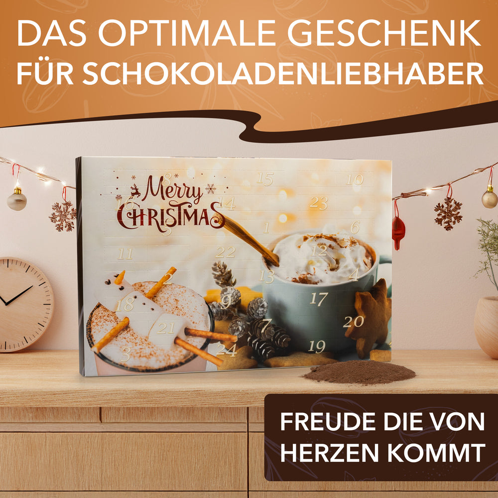 
                  
                    Trinkschokolade & Kakao Adventskalender 2025 (No2) | 24 Sorten echte italienische Trinkschokolade
                  
                