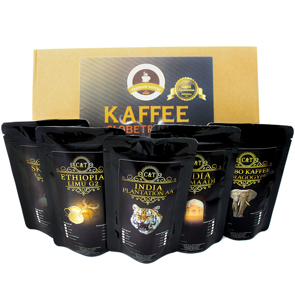 Kaffee Globetrotter Raritäten Box - 