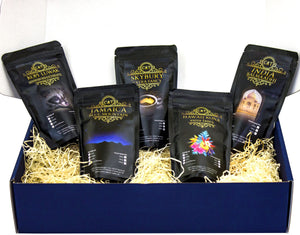 
                  
                    Edles Und Hochwertiges Geschenkset - Fünf Exklusive Kaffeeraritäten
                  
                