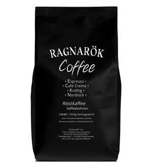 
                  
                    C&T Ragnarök Coffee ganze Kaffeebohnen - als Espresso und Cafe Crema trinkbar
                  
                