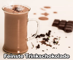 
                  
                    Trinkschokolade Kakao Geschenk-Set | 12x italienische heiße Schokolade + gratis Trinkglas
                  
                