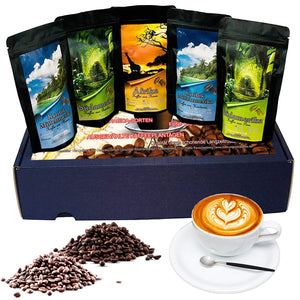 
                  
                    Geschenk Set - Länder Kaffee aus aller Welt - Kaffee im Geschenkkarton
                  
                