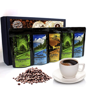 
                  
                    Geschenk Set - Länder Kaffee aus aller Welt - Kaffee im Geschenkkarton
                  
                