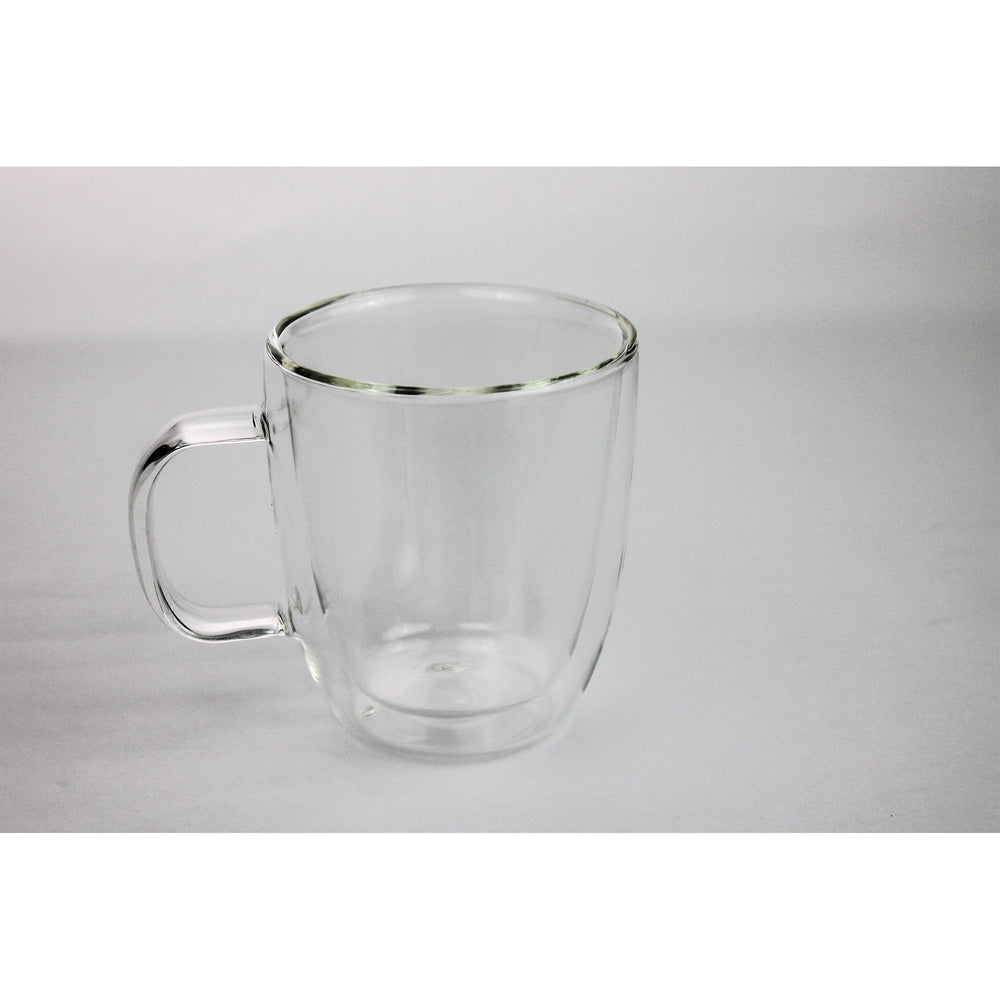 
                  
                    Tee-Kaffee Becher mit Henkel, doppelwandig Glas. 2er Set
                  
                