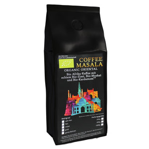 
                  
                    Coffee Masala - Bio Kaffee aus Afrika mit Bio-Zimtstange, Bio-Muskat und Bio-Kardamom
                  
                