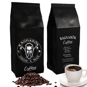 
                  
                    C&T Ragnarök Coffee ganze Kaffeebohnen - als Espresso und Cafe Crema trinkbar
                  
                