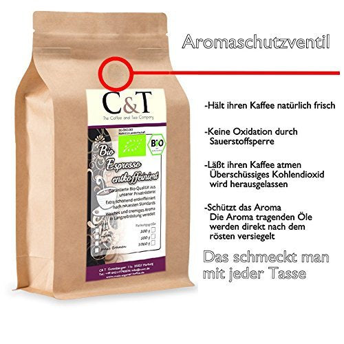 
                  
                    3x 1000g Bio Espresso entkoffeinierter Crema Kaffee im Sparpreis-Angebot
                  
                