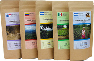 
                  
                    Kaffee Globetrotter Fair gehandelt Box - "Kaffee mit Herz" Geschenkset mit Info-Broschüre
                  
                