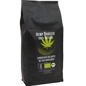 
                  
                    "Hemp Booster" - gemahlener Bio-Kaffee mit Bio-Hanf 100% natürlich
                  
                