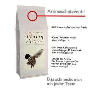 
                  
                    Platin Angel - Entkoffeinierter Espresso Deluxe
                  
                